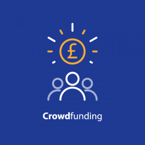Graphic representing Crowd Funding